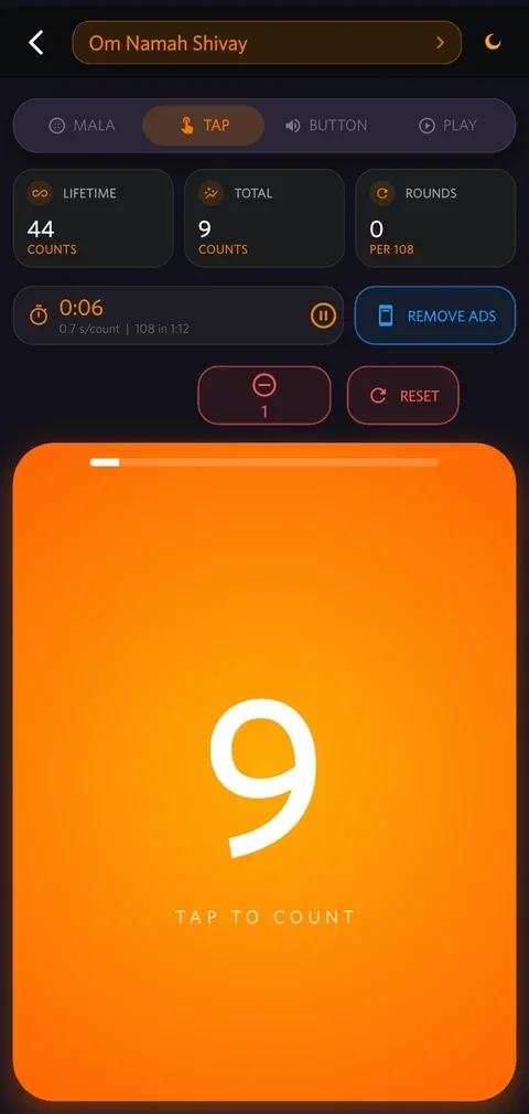 Easy Counter — Counting by tap