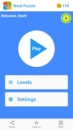 Word Puzzle — screen